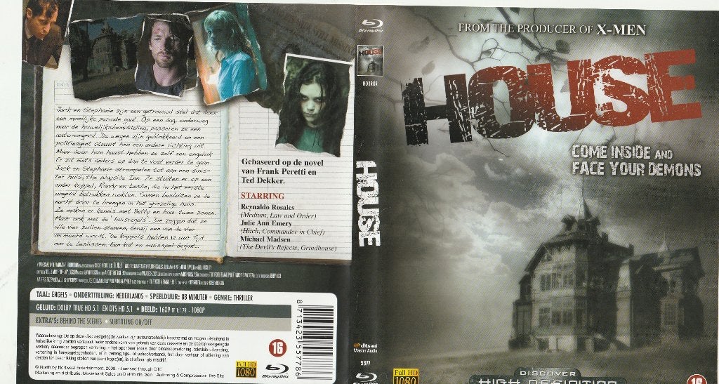 House blu ray ( ned. Ondert. ), Ophalen of Verzenden, Zo goed als nieuw, Horror