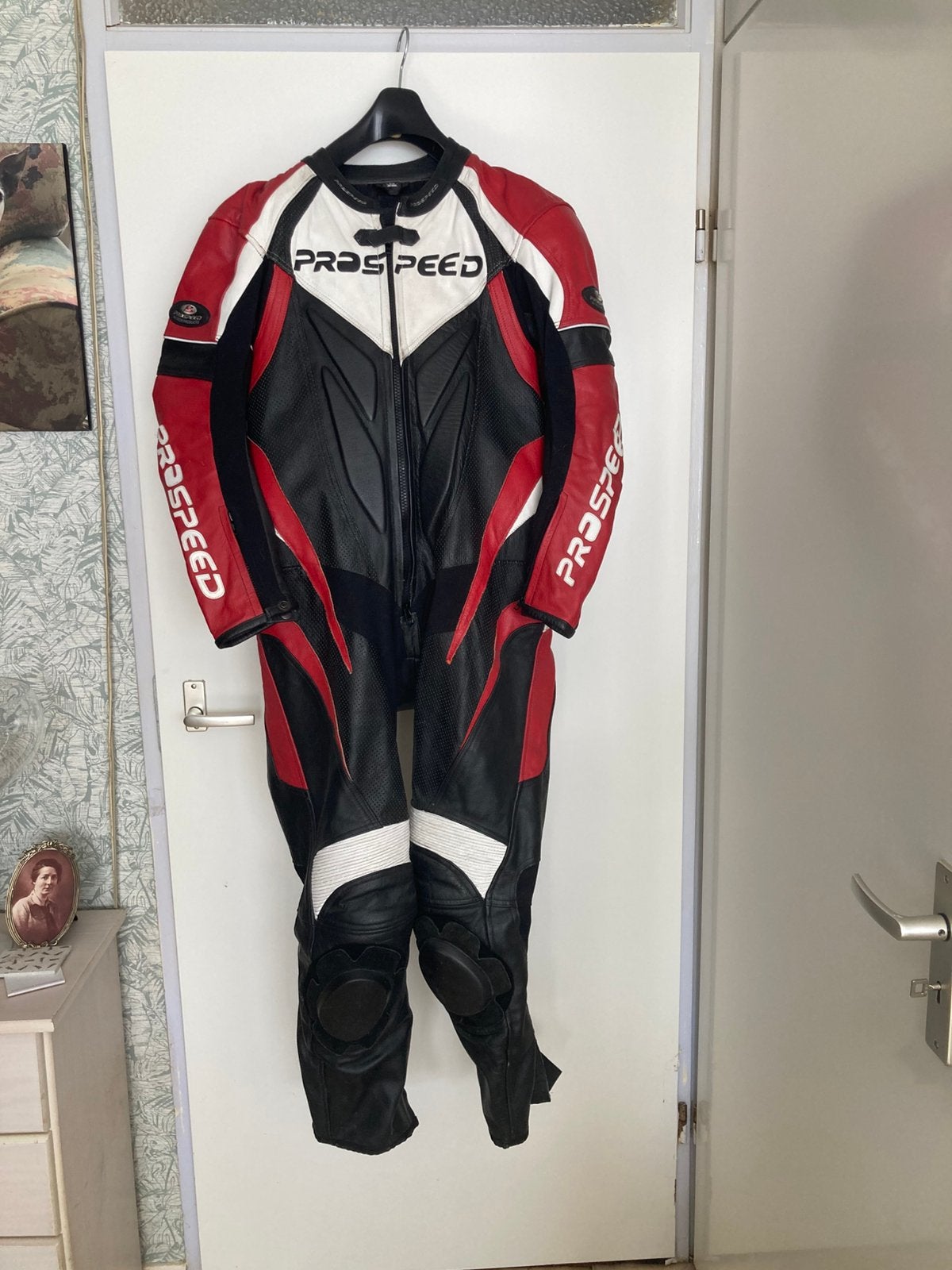 Leren motoroverall Prospeed, Motoren, Kleding | Motorkleding, Ophalen of Verzenden