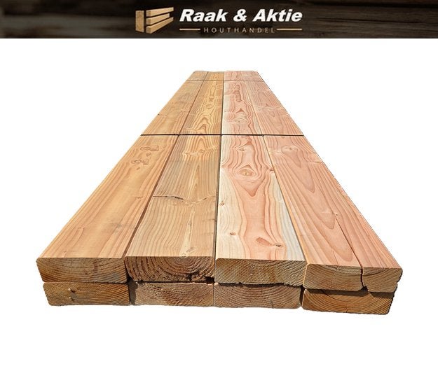 8 Douglas balken 6.5x19.0 cm - 4.00 m lang - nr: TB40