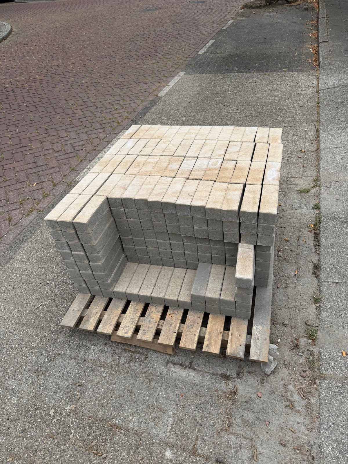 Betonnen Klinkers - Premiton Linea Ibiza - Circa 4m2, Ophalen, Gebruikt, Klinkers, Minder dan 5 m²