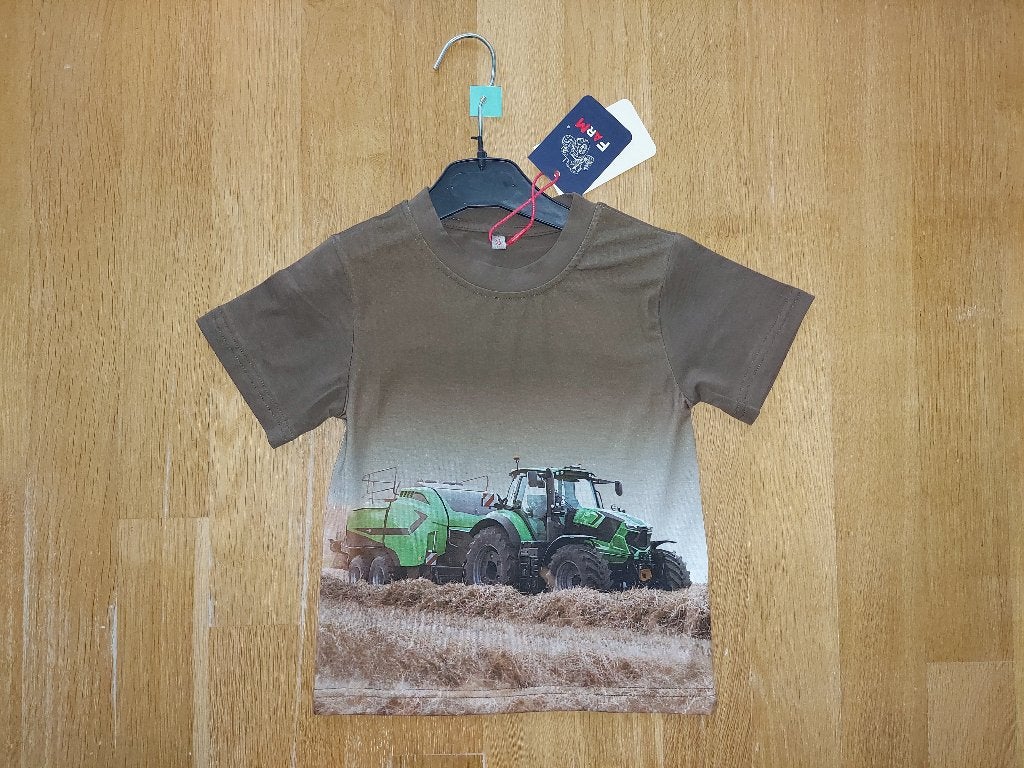 Maat 92 NIEUW tractor shirt, ., Jongen of Meisje, Nieuw, Ophalen of Verzenden