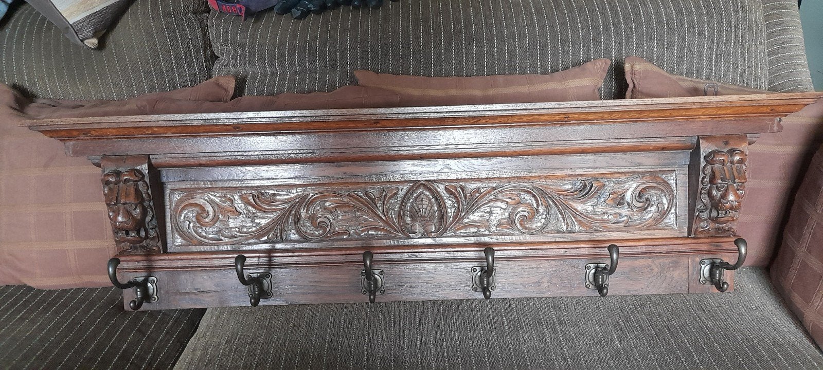 kapstok, Huis en Inrichting, Woonaccessoires | Kapstokken, Ophalen, Hout, Wandkapstok, 100 tot 150 cm