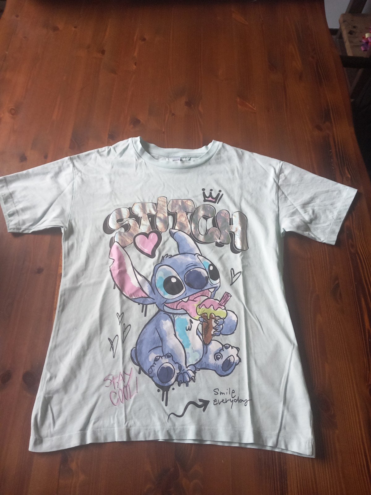 Stitch T-shirt C&A maat 158 (13 jaar), C&A, Meisje, Ophalen of Verzenden, Zo goed als nieuw