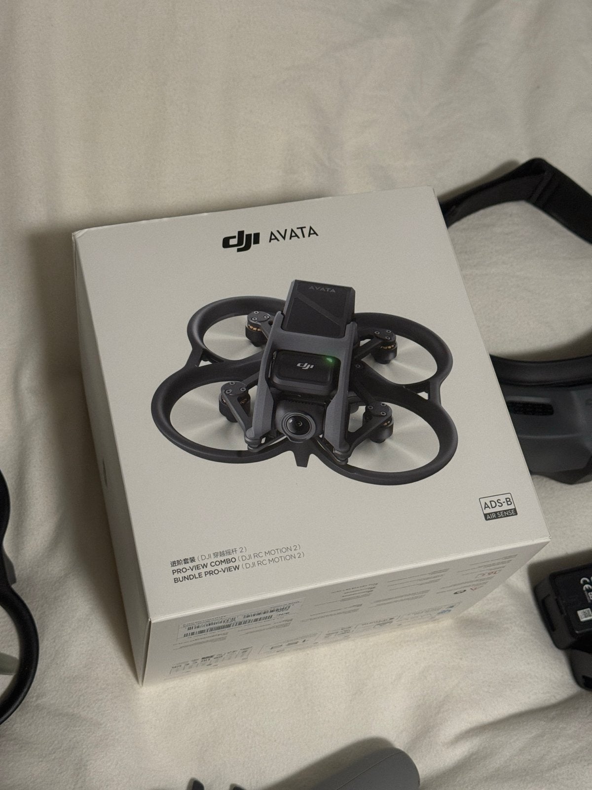 DJI Avata Pro-View Combo (DJI RC Motion 2) - Zo goed als nie, Audio, Tv en Foto, Drones, Cameradrone, 15 tot 30 minuten, Zo goed als nieuw