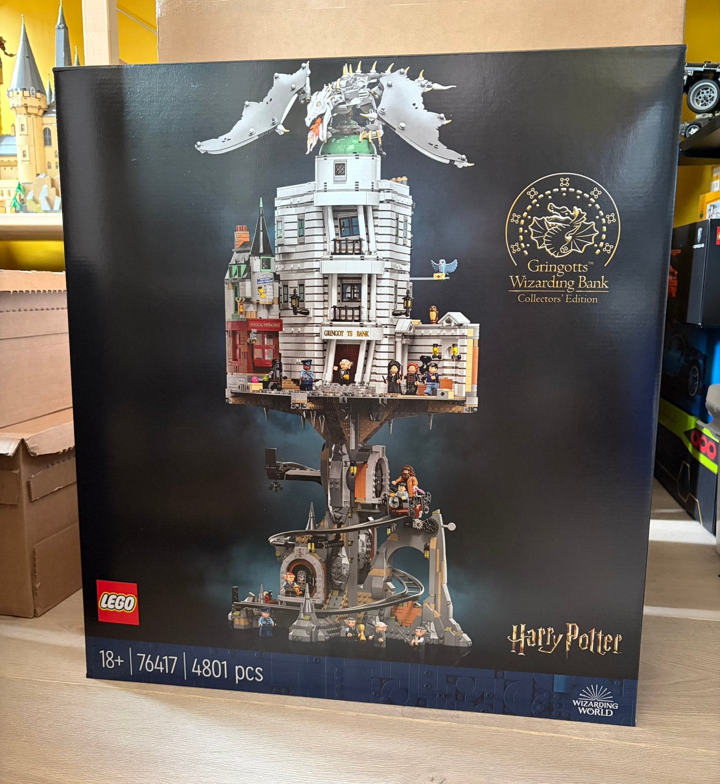 76417 LEGO Harry Potter Gringotts Wizarding Bank NIEUW!, Ophalen, Lego, Compleet, Complete set
