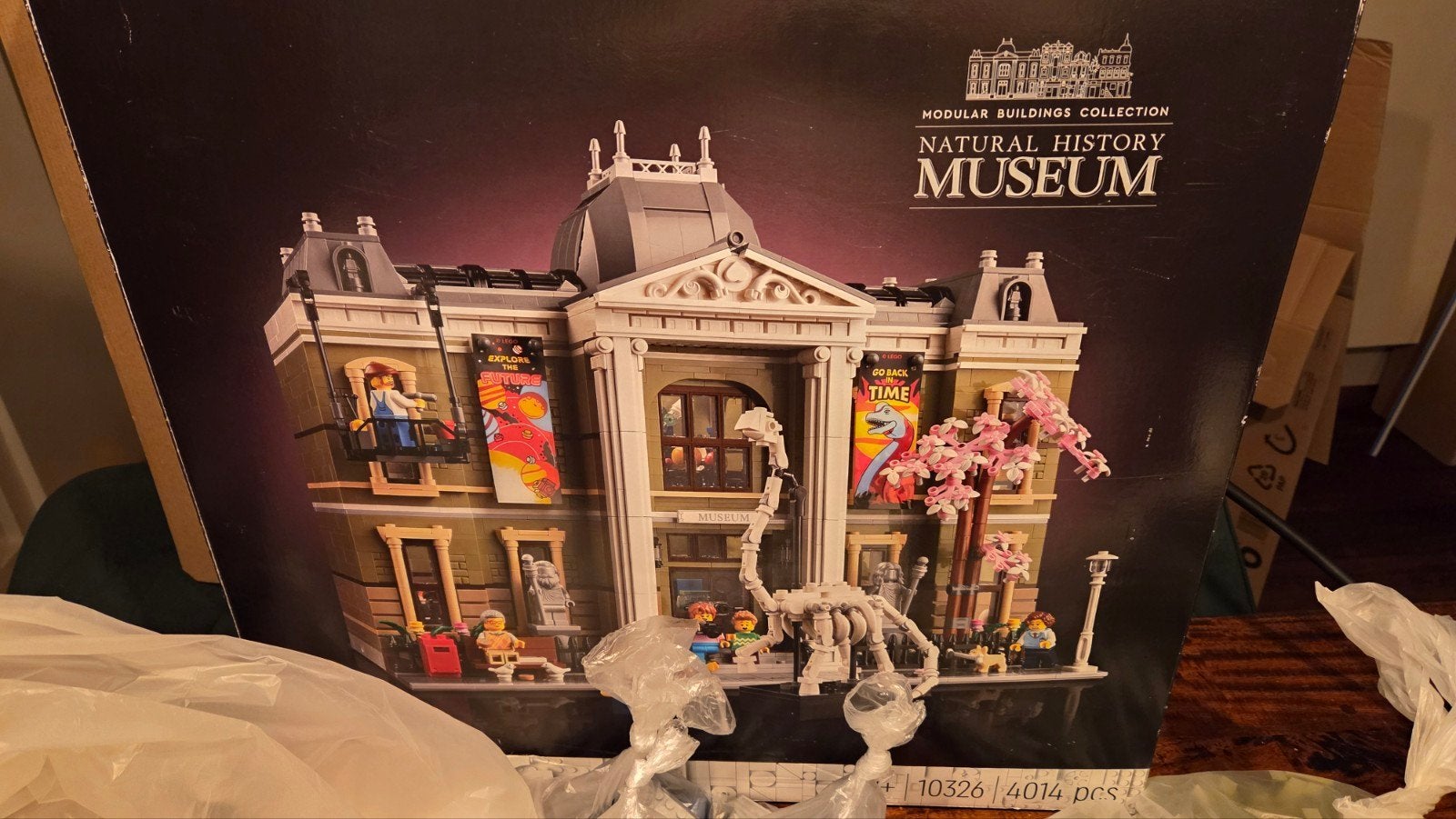 Lego Natural History Museum 10326 -, Inclusief instructies, Lego, Ophalen of Verzenden, Zo goed als nieuw