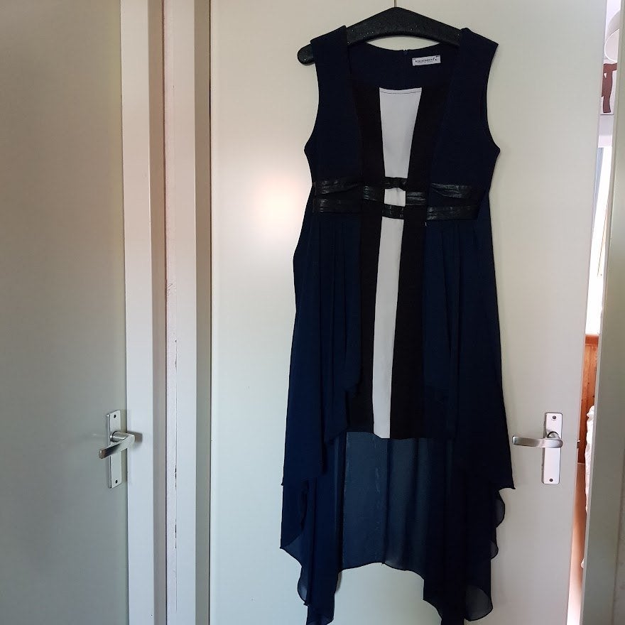 Rinascimento jurk maat xl(40-42), Kleding | Dames, Blauw, Nieuw, Ophalen of Verzenden, Onder de knie