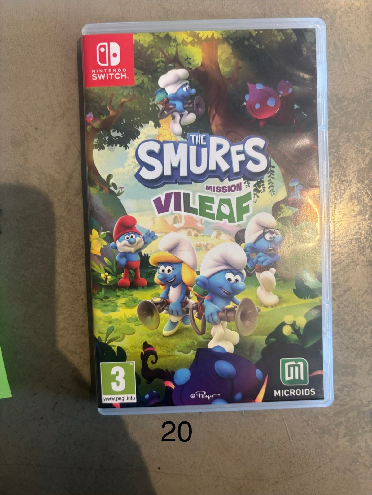 De Smurfen: Missie Vileaf - Nintendo Switch, Spelcomputers en Games, Ophalen, 1 speler, Zo goed als nieuw, Vanaf 3 jaar