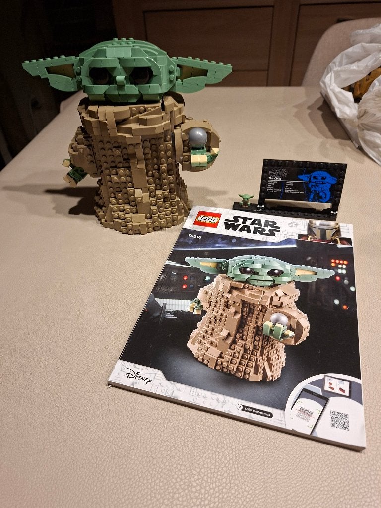 Lego star wars 75318  The Child Grogu Yoda, Kinderen en Baby's, Star Wars, Lego, Ophalen of Verzenden, Zo goed als nieuw