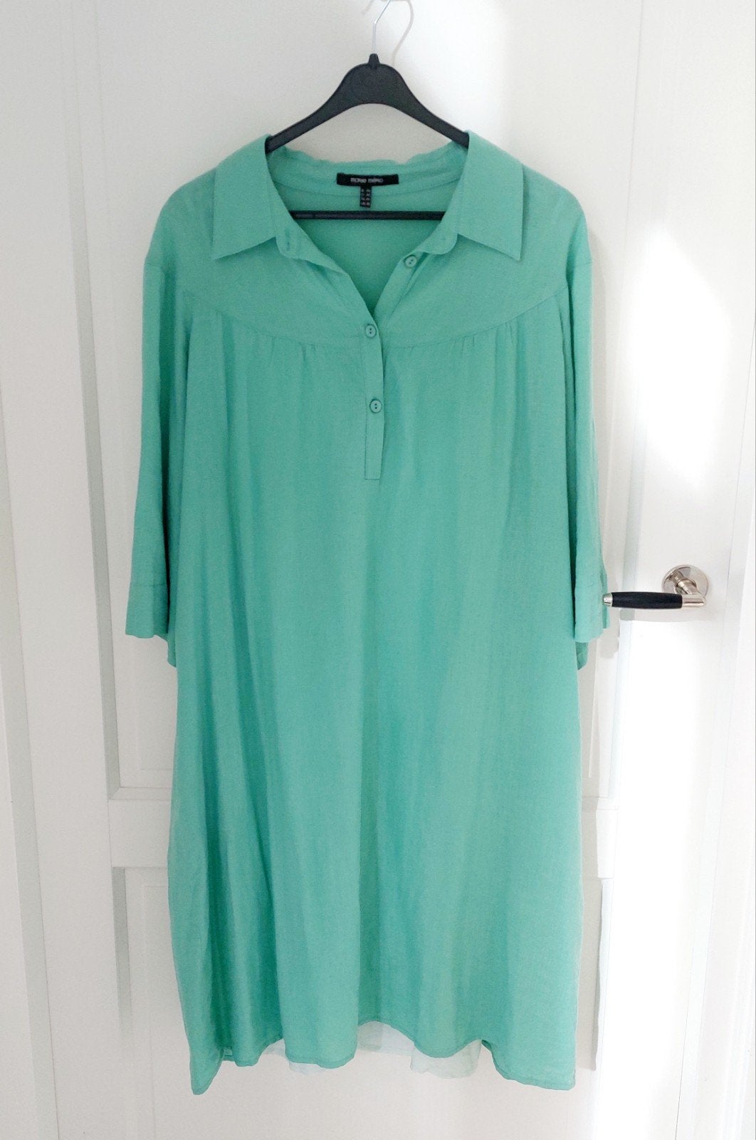 Marie Mero vlaslinnen zomerjurk zachtgroen maat 44, Kleding | Dames, Marie mero, Maat 42/44 (L), Ophalen of Verzenden, Zo goed als nieuw