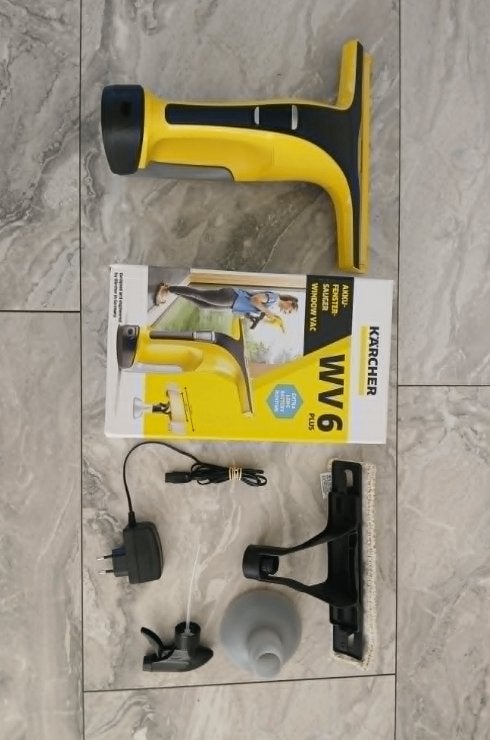 Karcher WV 6 Plus Oplaadbare Raamwisser, Ophalen of Verzenden, Raamwisser of Trekker