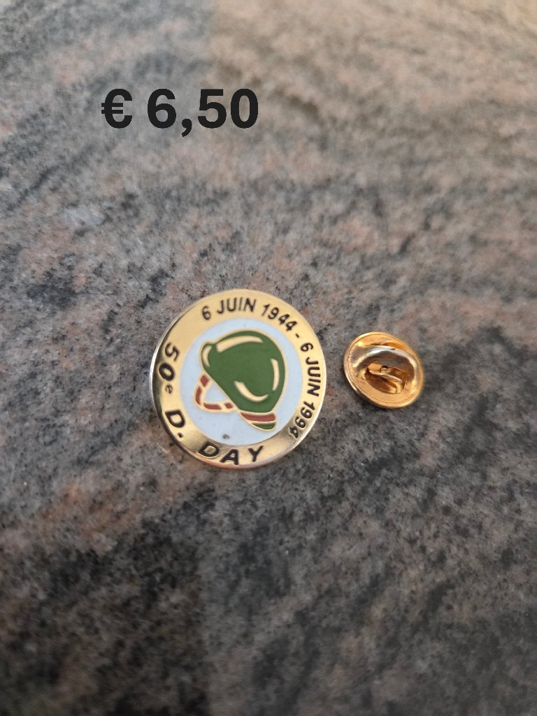 D-Day pins (deel 3), Ophalen of Verzenden, Overige soorten, Overige gebieden, Overige typen