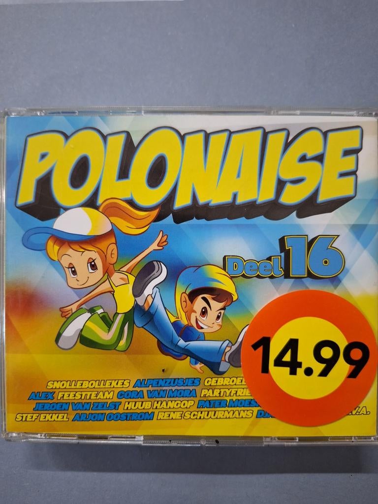 Polonaise Deel 16 CD - Feestmuziek Dubbel CD, Ophalen of Verzenden, Zo goed als nieuw, Overige genres