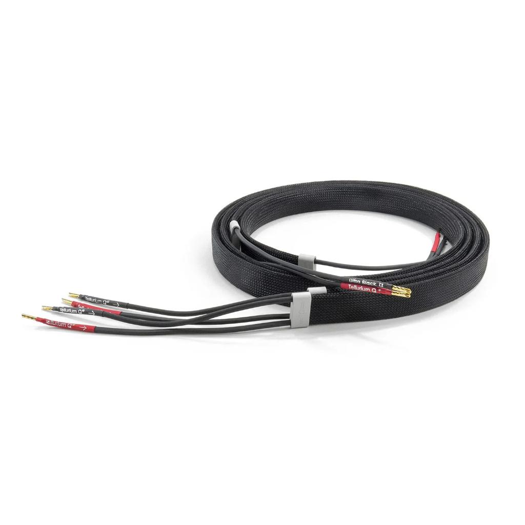 Tellurium Q Ultra Black II, Audio, Tv en Foto, Audiokabels en Televisiekabels, Ophalen of Verzenden, Nieuw, 2 tot 5 meter, Luidsprekerkabel
