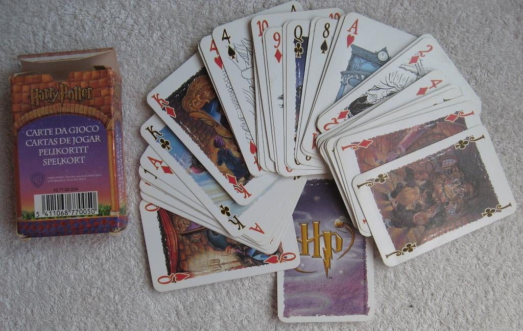 Speelkaarten / Playing Cards Harry Potter (uit 2001), Ophalen of Verzenden, Zo goed als nieuw, Overige typen