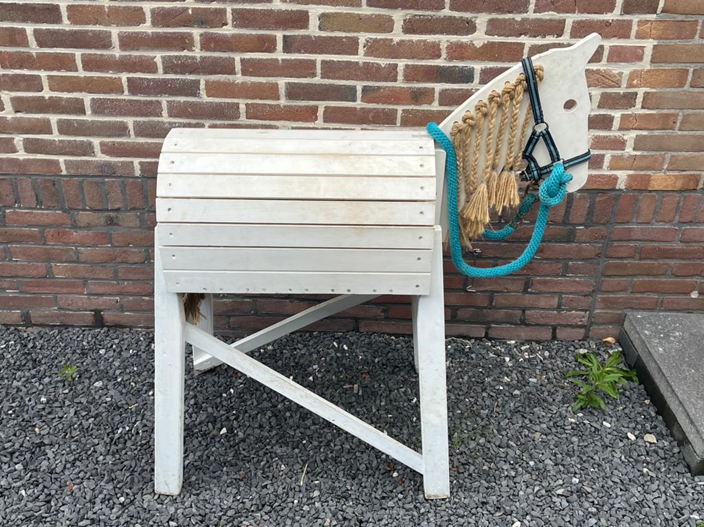 Houten paard., Ophalen, Gebruikt, Jongen of Meisje
