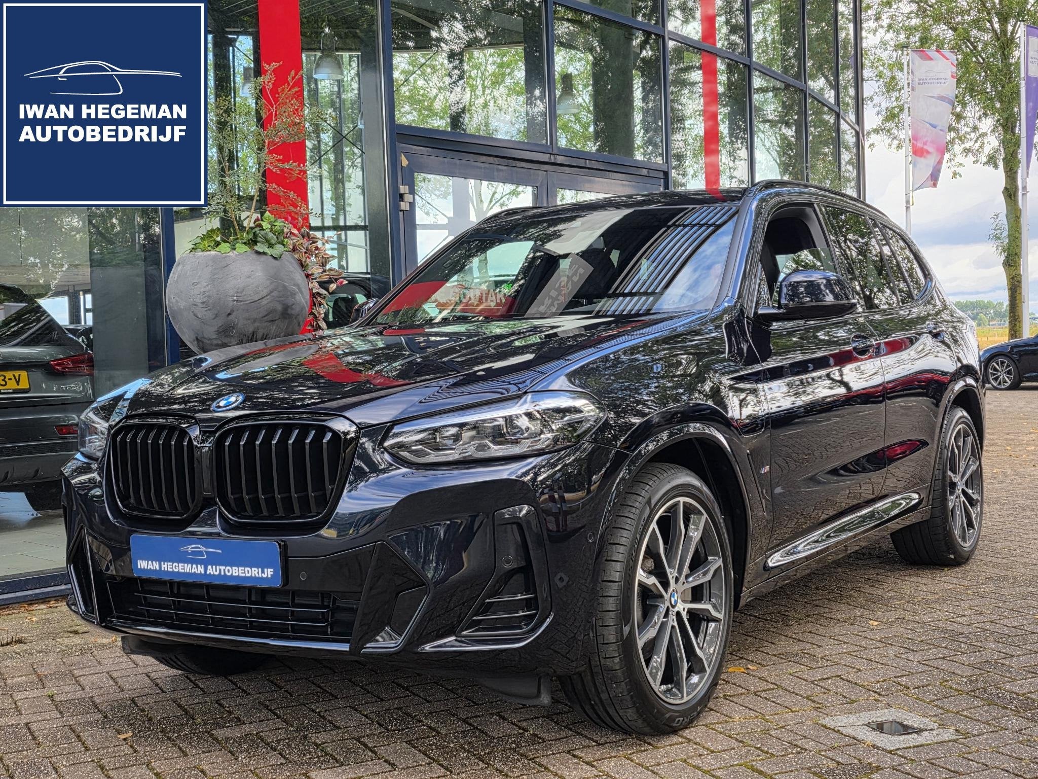 BMW X3 xDrive30e M Sport | Trekhaak | Leder | Navigatie | Cl, Auto's, Gebruikt, Zwart, Bedrijf, Vierwielaandrijving