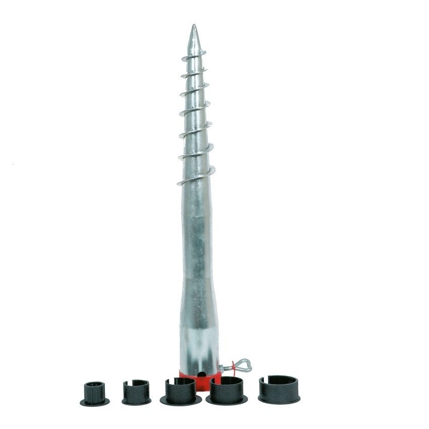 Parasol grondpen verzinkt max doorsnee 65 mm, Info@edvonline.nl, Inductorstraat 9b 3903 KA Veenendaal, Verzenden, Nieuw