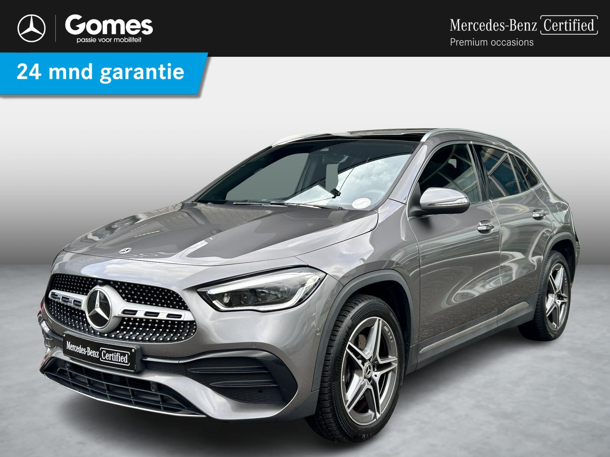 Mercedes-Benz GLA-klasse 250 e AMG Line | Stoelverwarming |, Auto's, 16 kWh, Leder en Stof, Bedrijf, Hybride Elektrisch/Benzine