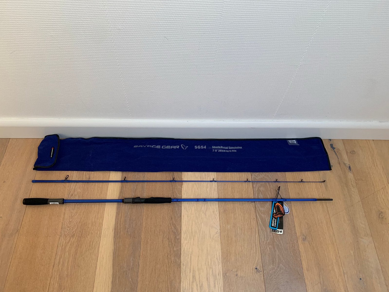 Nieuwe Savage Gear SGS4 spinhengels, 2.26m 2.40m div soorten, Savage gear, Nieuw, Ophalen of Verzenden, Savage gear