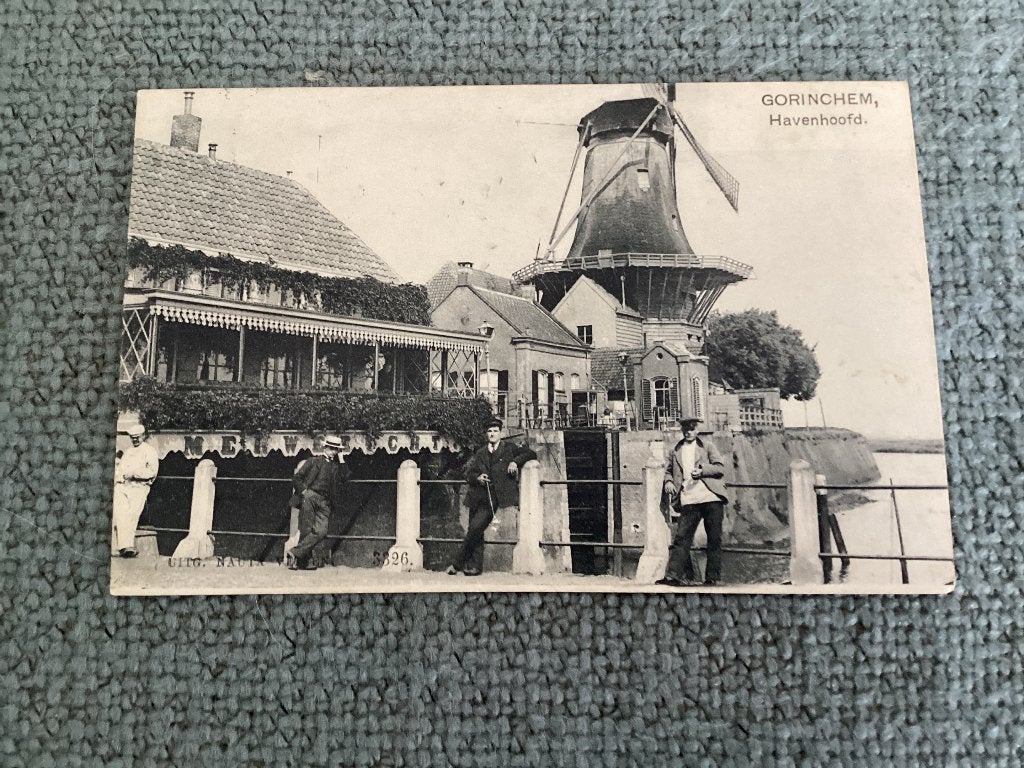 Gorinchem. Molen No 1., Ophalen of Verzenden, Voor 1920, Gelopen, Zuid-Holland