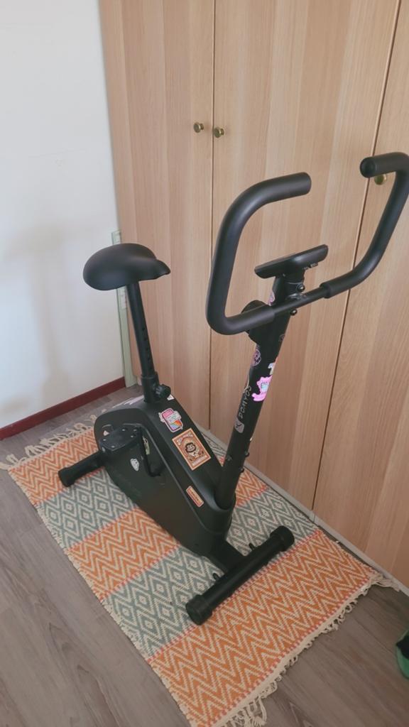 Gratis Hometrainer Domyos Decathlon, Sport en Fitness, Fitnessapparatuur, Ophalen, Kunststof, Gebruikt, Benen