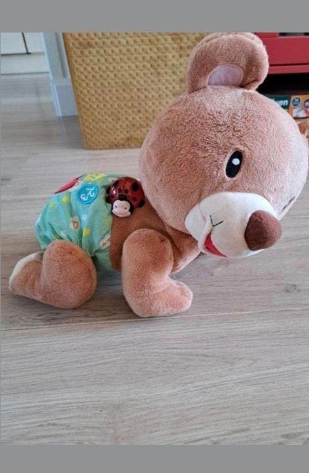 Kruipende Beer Knuffel met Geluid en Beweging, Ophalen, Overige merken, Met geluid, Overige karakters