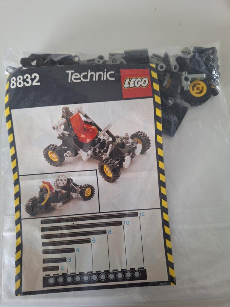 Lego Technic 8832 Dune Buggy met instructies, Gebruikt, Lego, Compleet, Ophalen of Verzenden