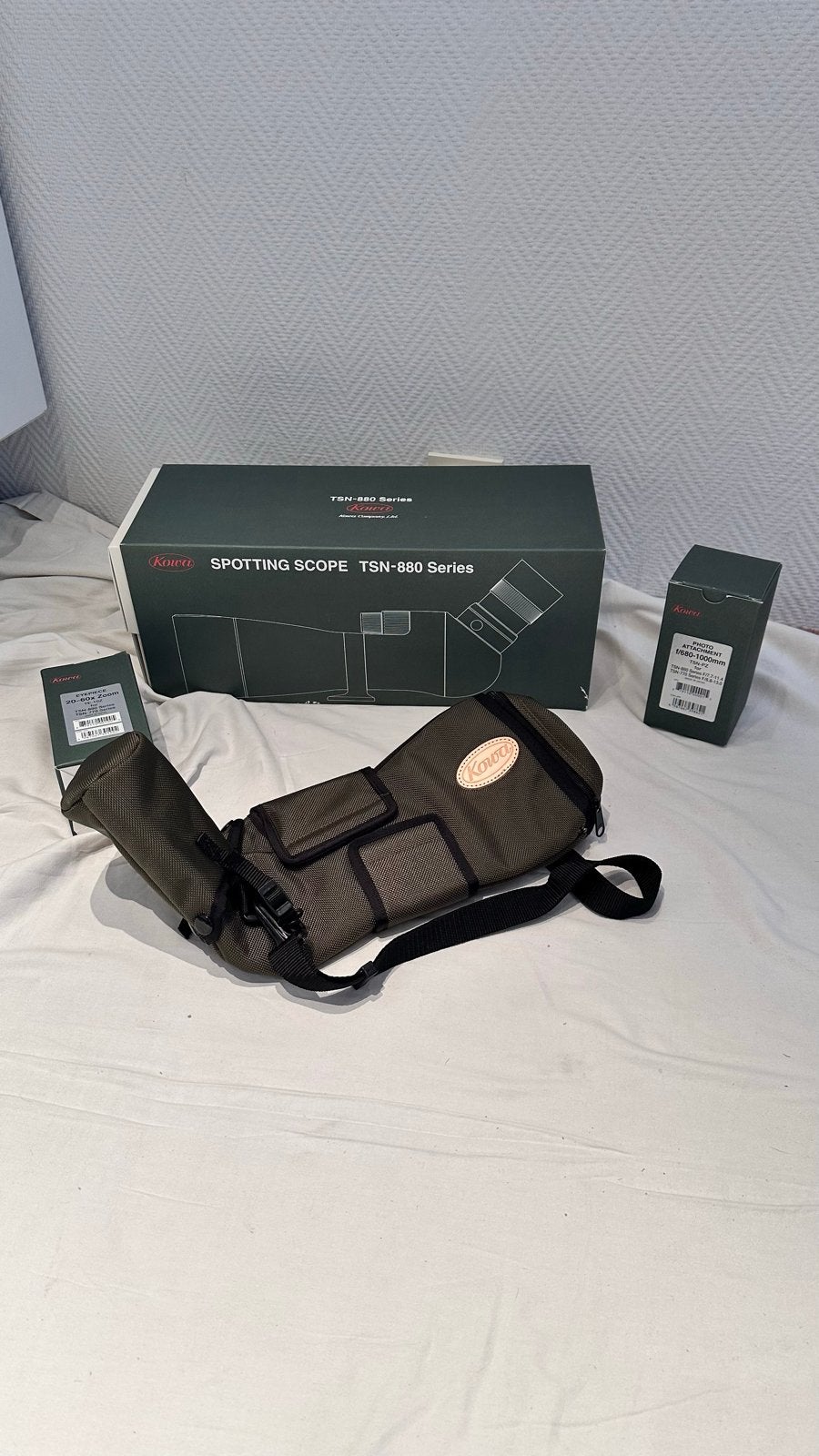 Kowa TSN-883 Prominar Spotting Scope met accessoires, Ophalen of Verzenden, Nieuw, 80 tot 200 mm, Lenzentelescoop (refractor)
