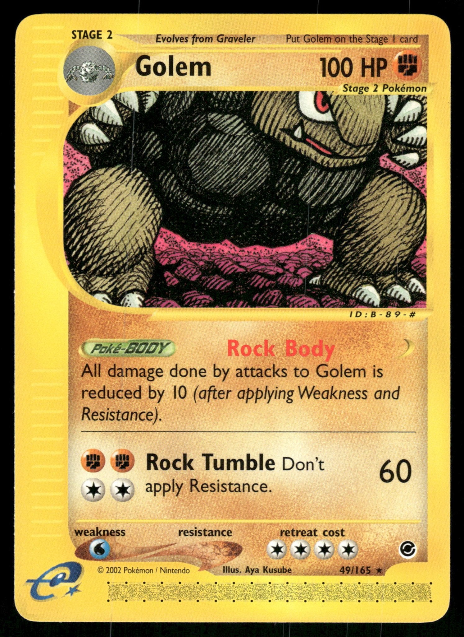 Golem 49/165 - Expedition Base Set (NM), Verzenden, Gebruikt