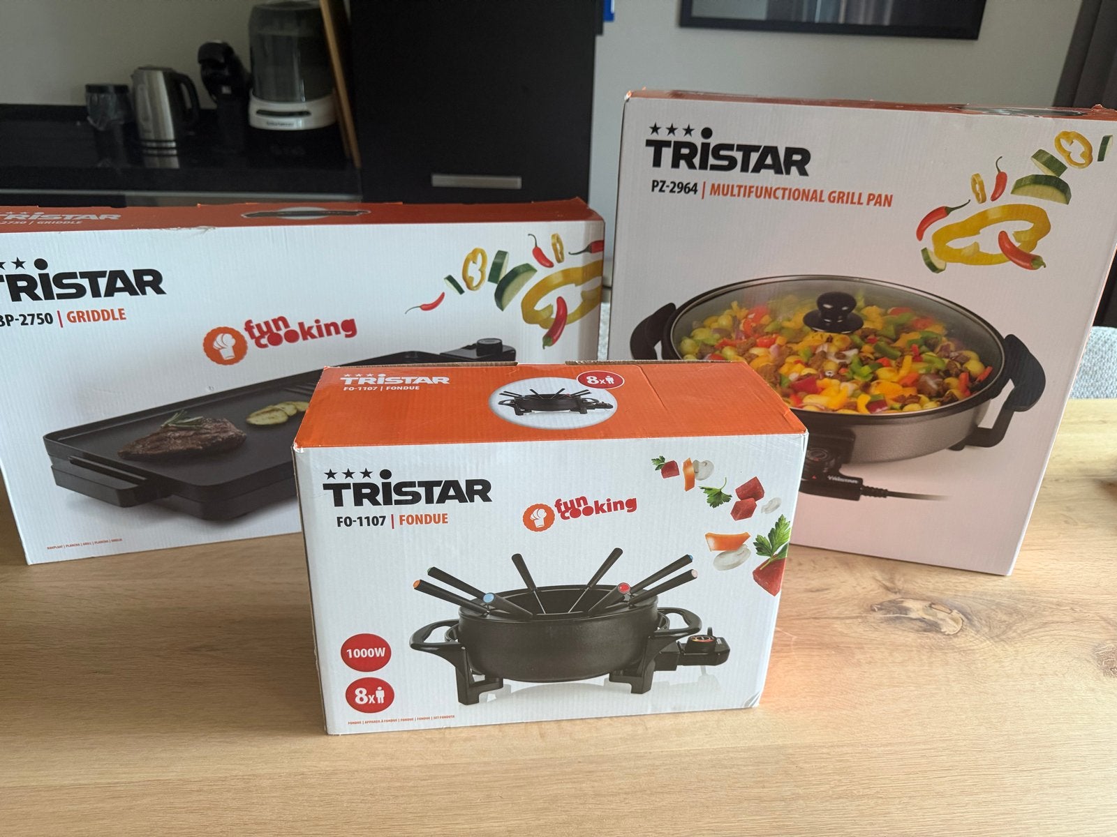 Tristar Keukenapparatuur: Grillplaat, Fonduepan & Grillpan, Ophalen, Nieuw