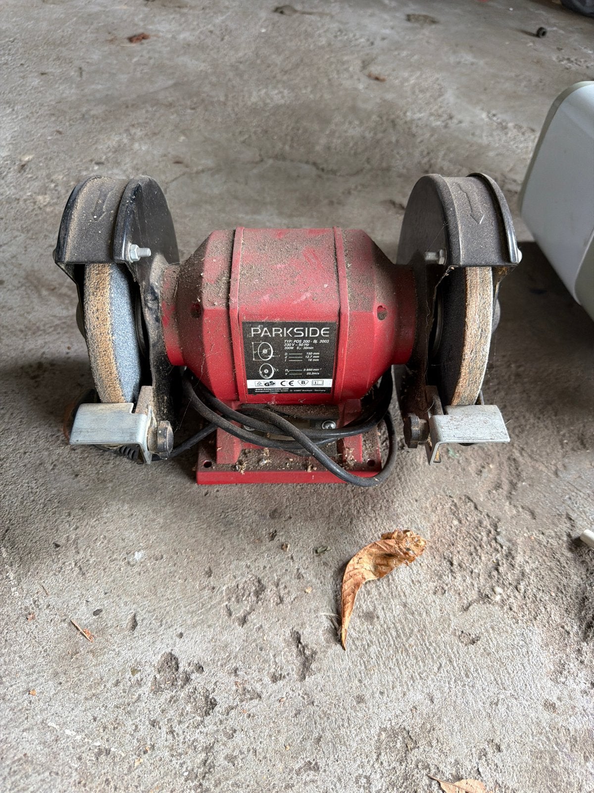 Parkside Amarillo Slijpmachine - Gebruikt, Ophalen, Gebruikt, Minder dan 700 watt, Werkbankslijpmachine
