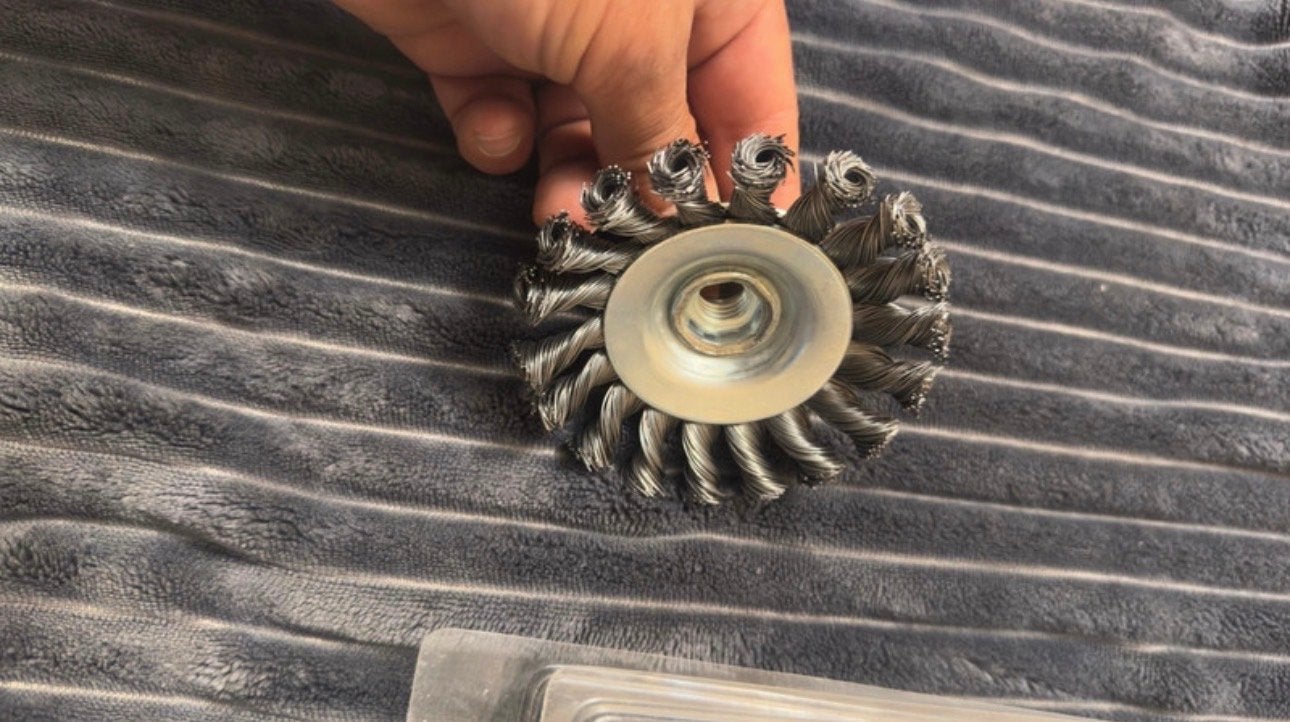 Hitachi Koki Draadborstel 100mm voor haakse slijper, Ophalen of Verzenden, Nieuw