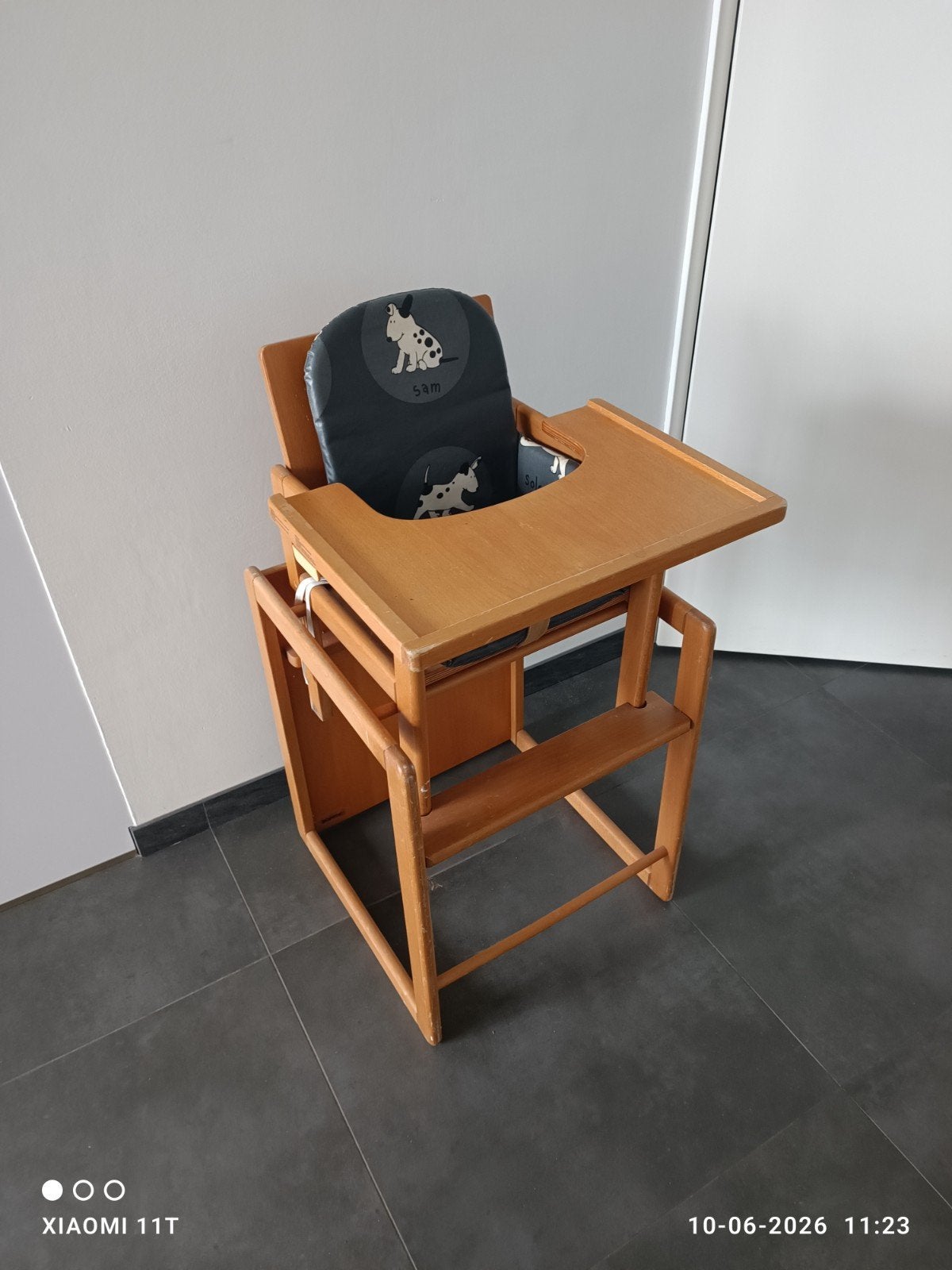 Bopita oerdegelijke kinderstoel met verkleiner, Ophalen of Verzenden, Gebruikt, Tafel(s) en Stoel(en)