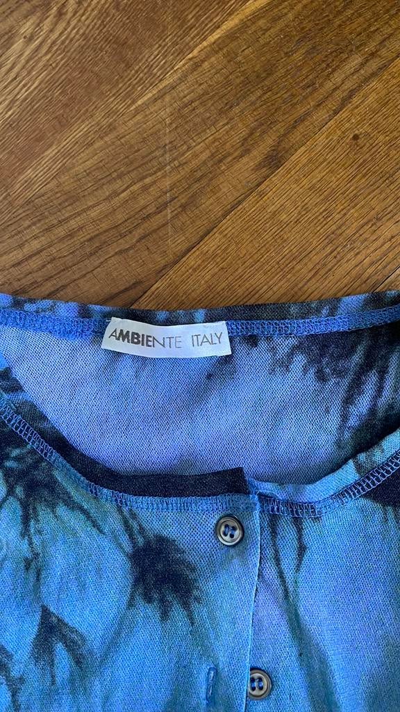 Ambuente italy twinset mtS zgsn, Kleding | Dames, Blauw, Ophalen of Verzenden, Zo goed als nieuw, Lange mouw