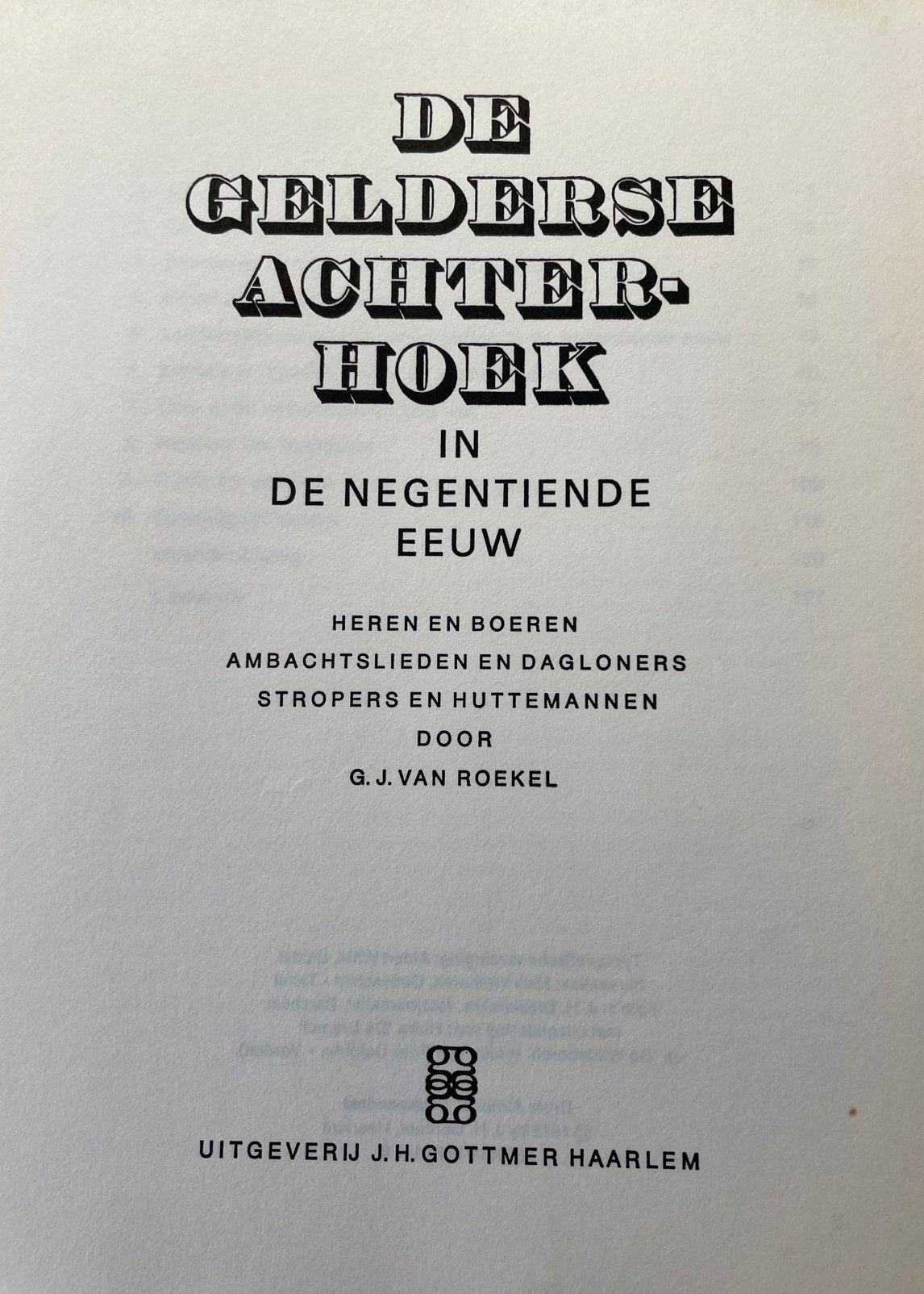 De Gelderse Achterhoek in de 19e eeuw, Ophalen, Gelezen