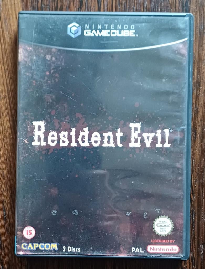 Resident Evil Nintendo GameCube (2 Discs), Spelcomputers en Games, Games | Nintendo GameCube, Avontuur en Actie, Gebruikt, Vanaf 18 jaar