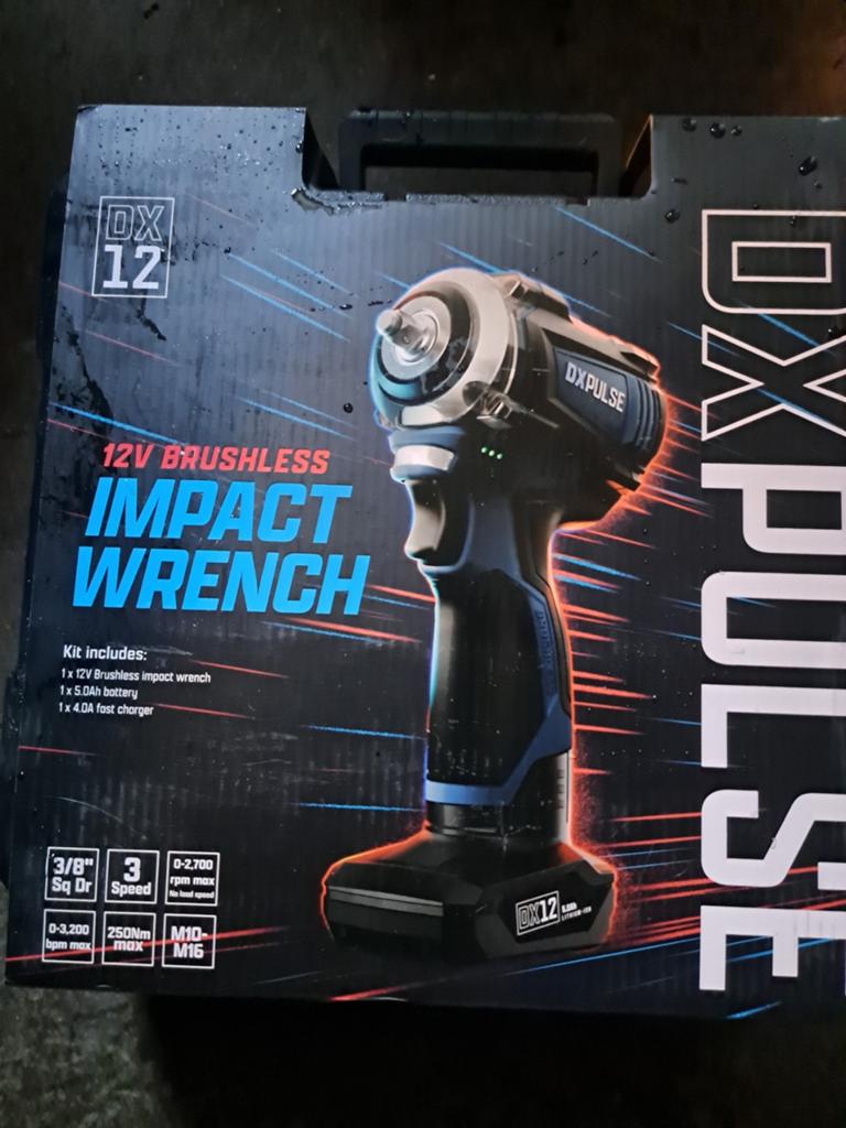 NIEUW DRAPER DXPULSE 12V  ACCUSLAGMOERSLEUTEL, Ophalen of Verzenden, Nieuw, Overige typen