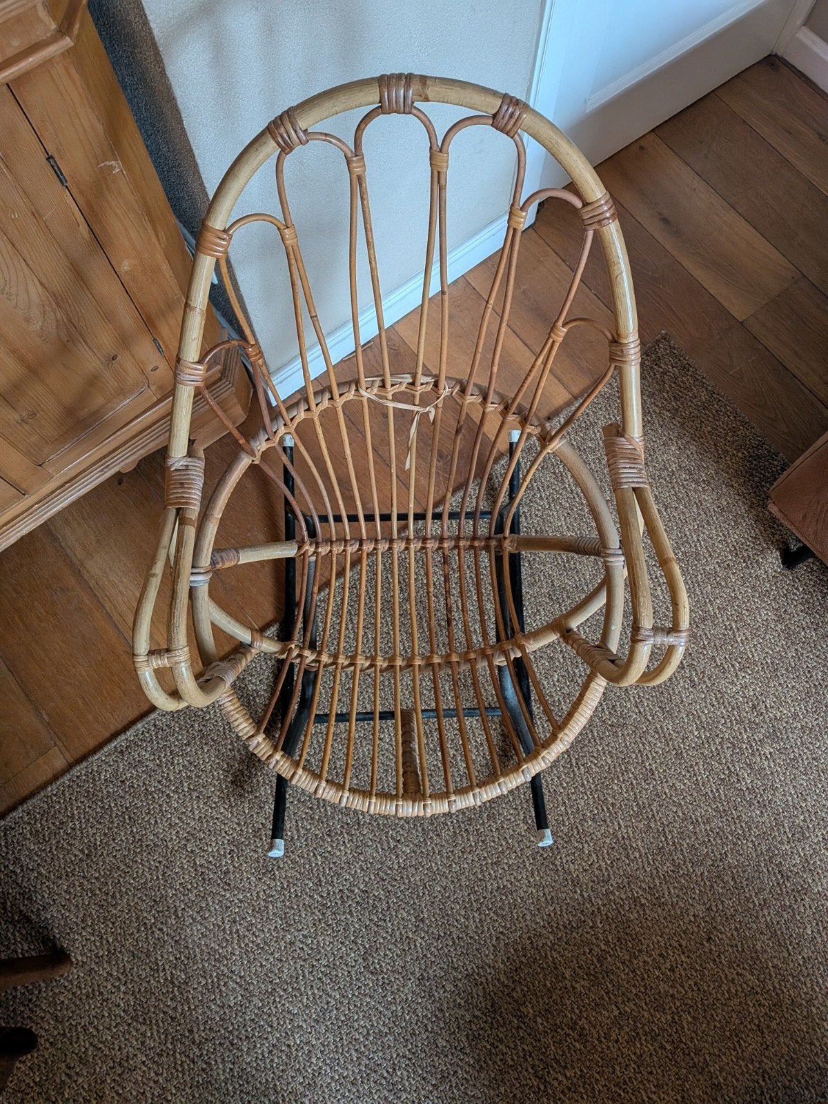 Vintage Rotan Schommelstoel – Rohé Noordwolde (Jaren60)
Prac, Ophalen
