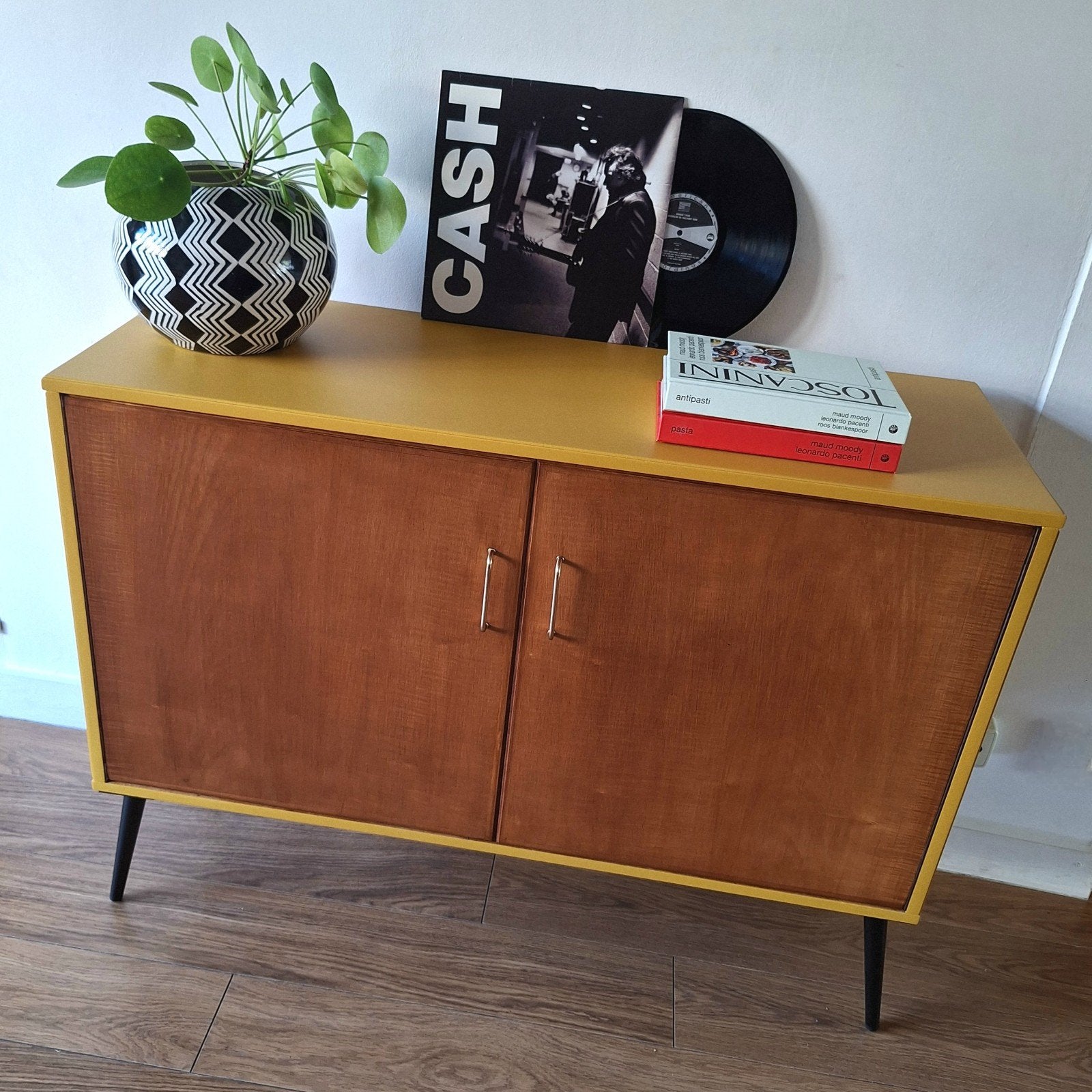 vintage dressoir, Ophalen, 25 tot 50 cm, 100 tot 150 cm