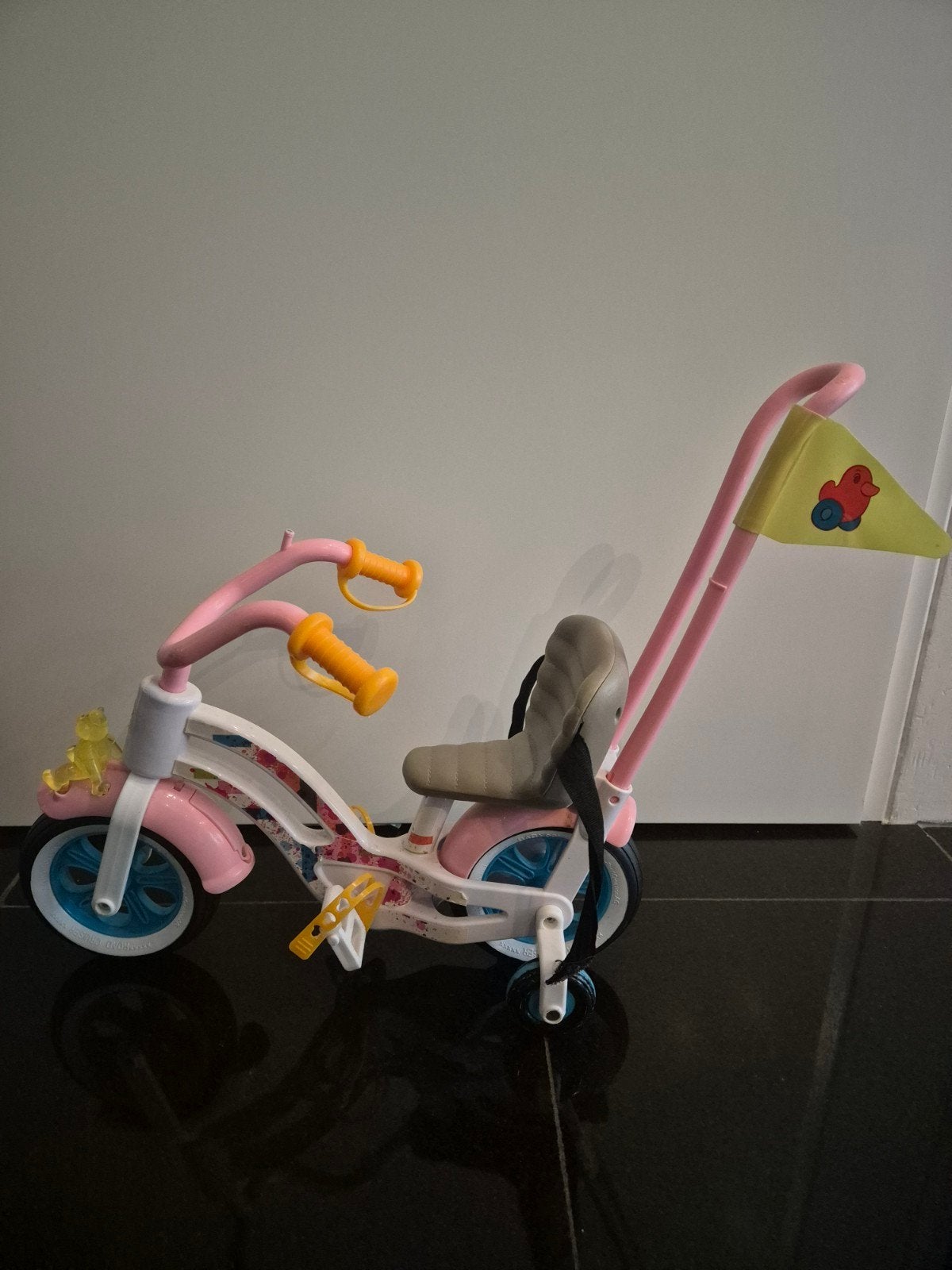 Baby Born fietsje met duwstang, Ophalen, Gebruikt