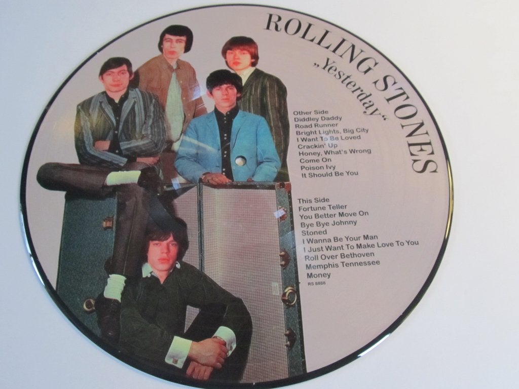 Rolling Stones - Yesterday ( lp, picture disc), Verzenden, Zo goed als nieuw, 12 inch, Poprock