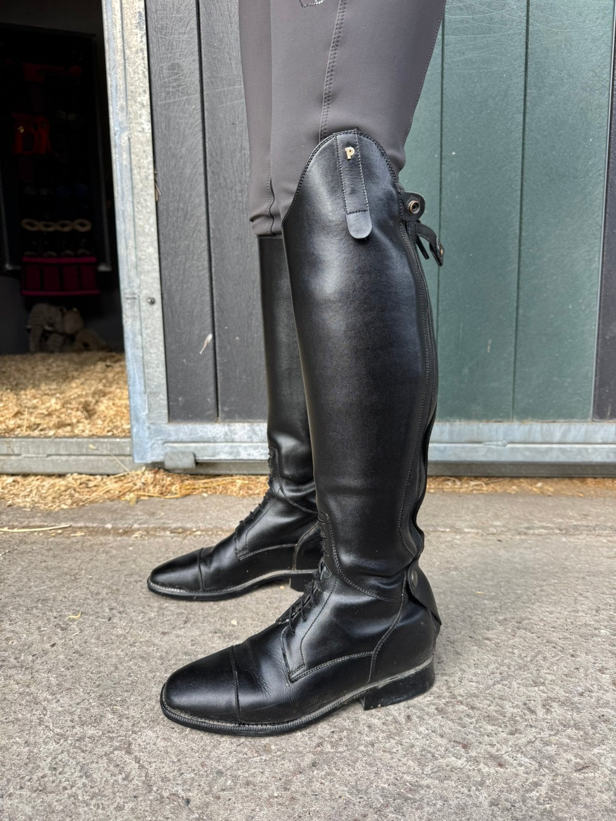 Petrie laarzen te koop, Dieren en Toebehoren, Ophalen of Verzenden, Zo goed als nieuw, Dressuur, Schoeisel
