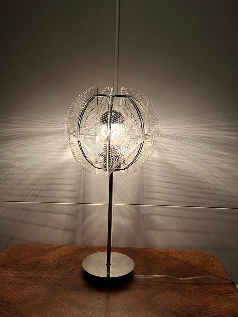 Space age table lamp by Globo design by Paul Secon, Ophalen of Verzenden, Zo goed als nieuw, Minder dan 100 cm