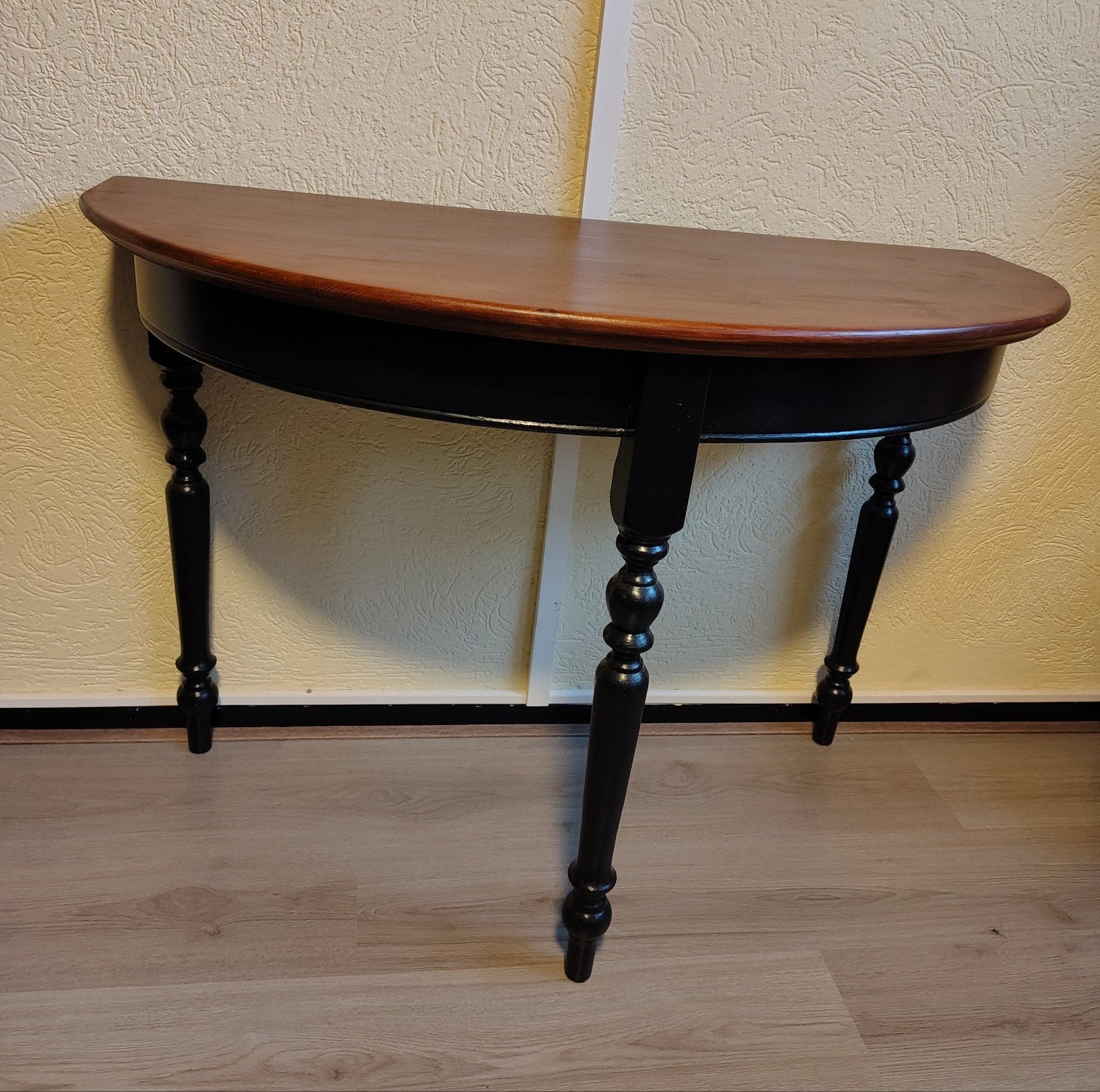 leuke sidetable hout, Ophalen, Gebruikt, 100 tot 150 cm, 25 tot 50 cm