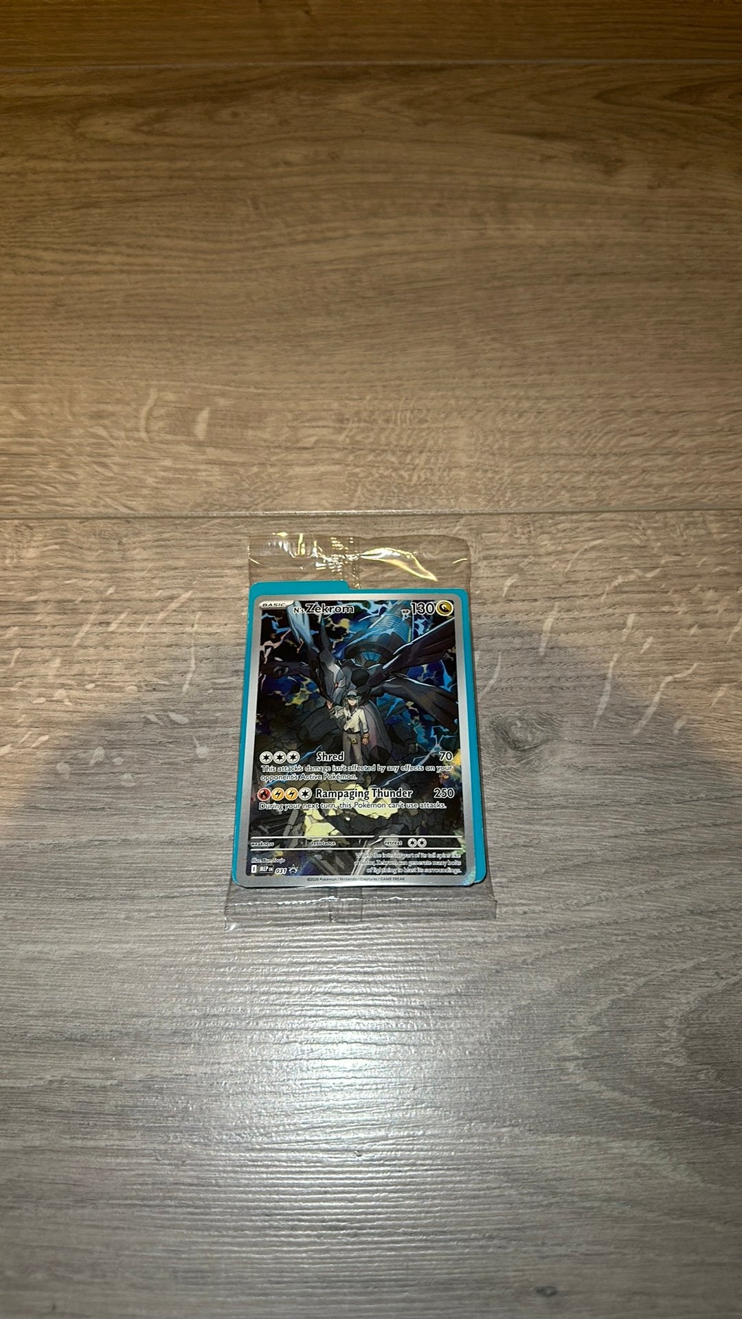 N’s Zekrom 031 - Promo (ETB Ascendes Heroes), Ophalen of Verzenden, Zo goed als nieuw