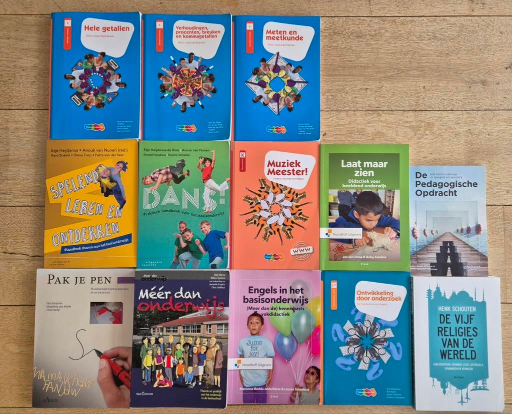 Diverse Pabo boeken te koop, Boeken, Kinderboeken | Jeugd | 10 tot 12 jaar, Gelezen, Ophalen of Verzenden