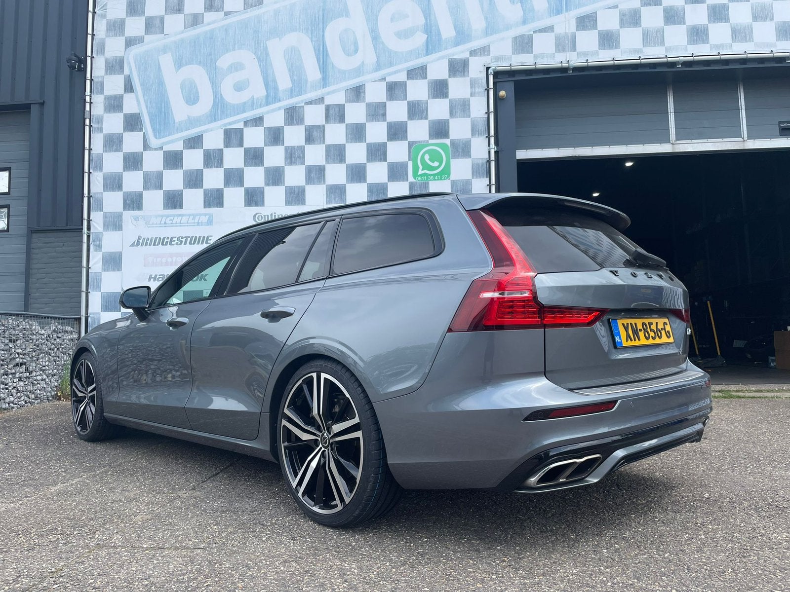20 inch Volvo V60 velgen 5x108 + zomerbanden 245 35 20, 245 mm, Velg(en), Nieuw, Ophalen of Verzenden
