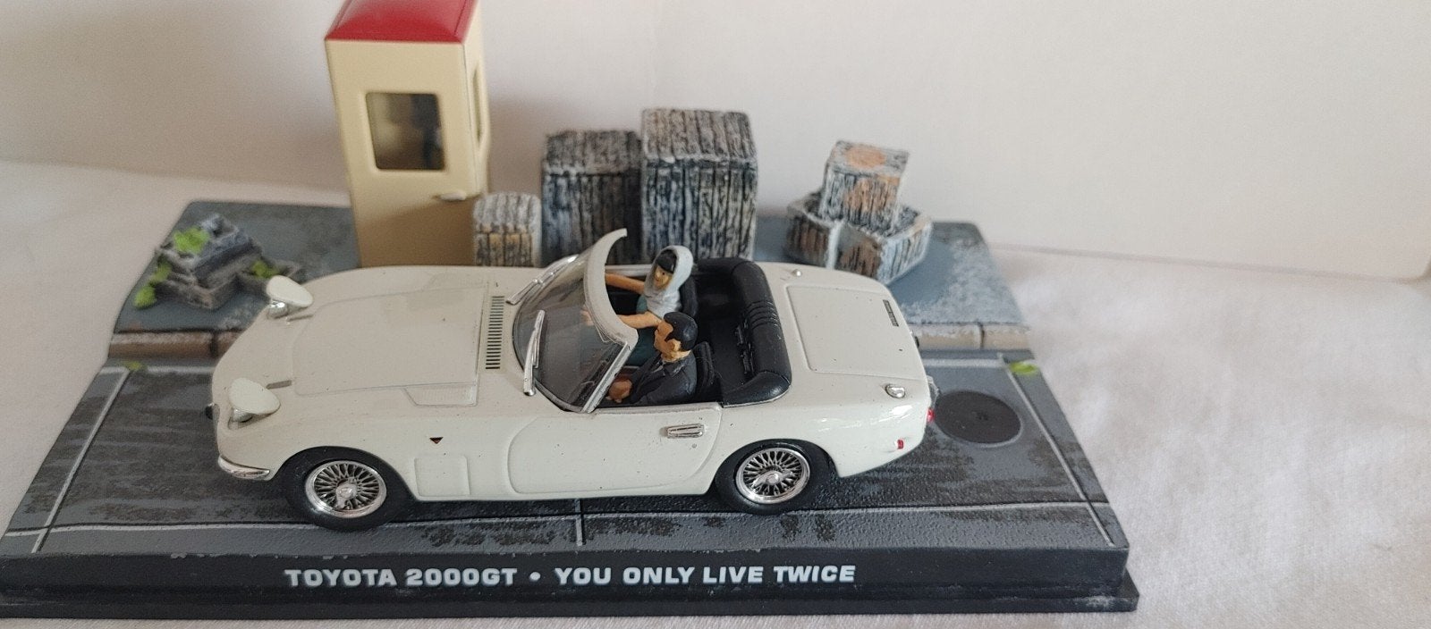 James Bond Collection 1:43 Toyota 2000GT, Verzenden, Zo goed als nieuw, Auto, Overige merken