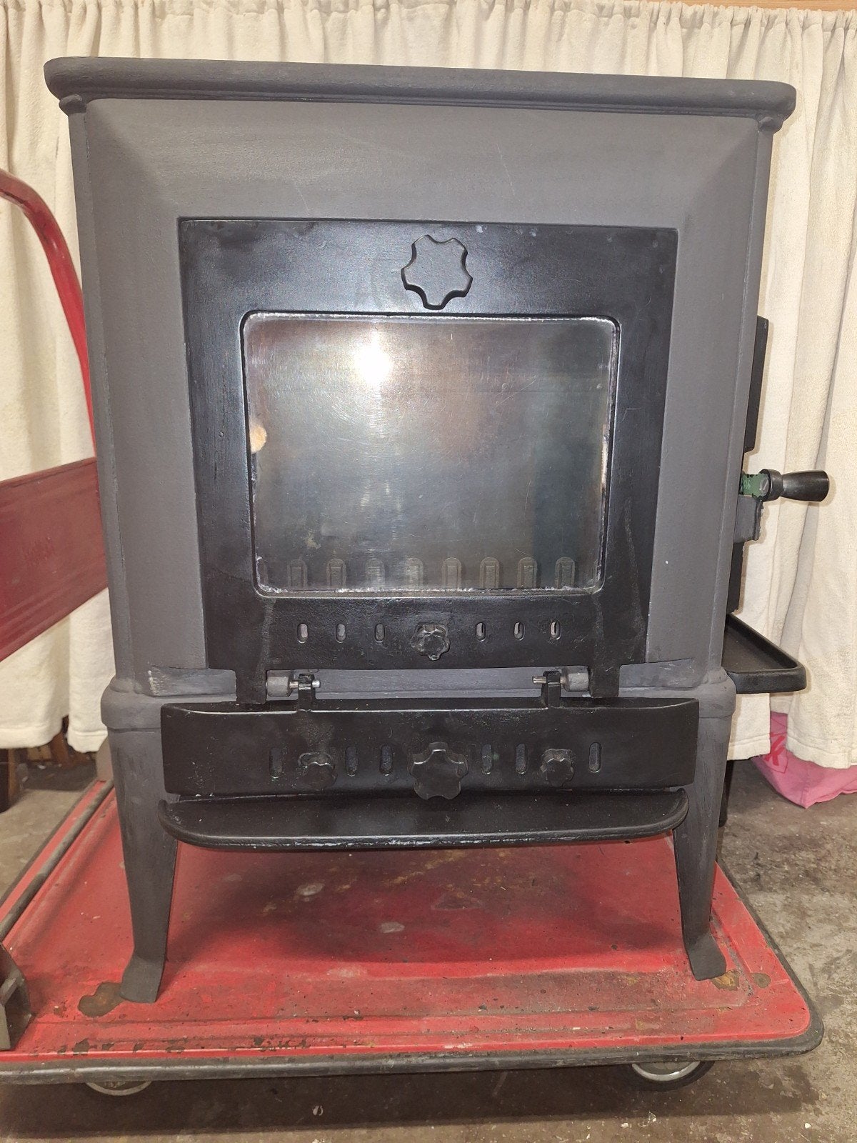 Dovre houtkachel ., Ophalen, Gebruikt, Hout, Houtkachel